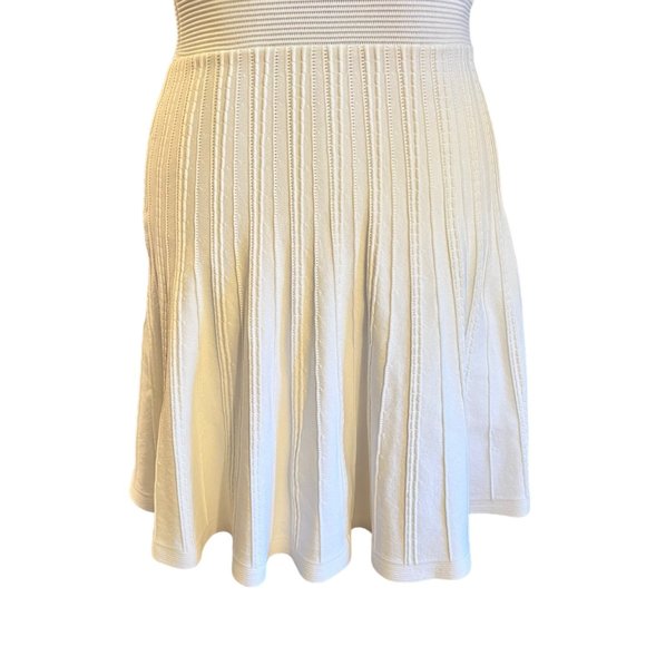Ted Baker White Strapless Fit and Flare Dress 0 - Picture 3 of 9